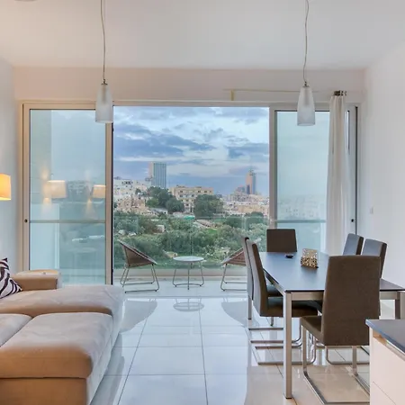 Valley & Sea Views With Furnished Bbq Balcony 公寓 Saint Julian's